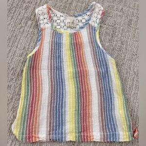Girls Peek Tank - Sz L (8)